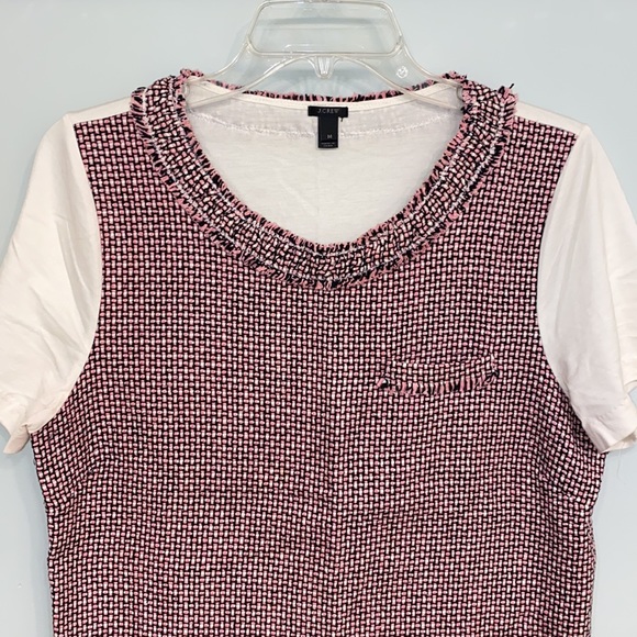 J Crew dress t-shirt with front pocket worn once great condition size Medium - Picture 3 of 5